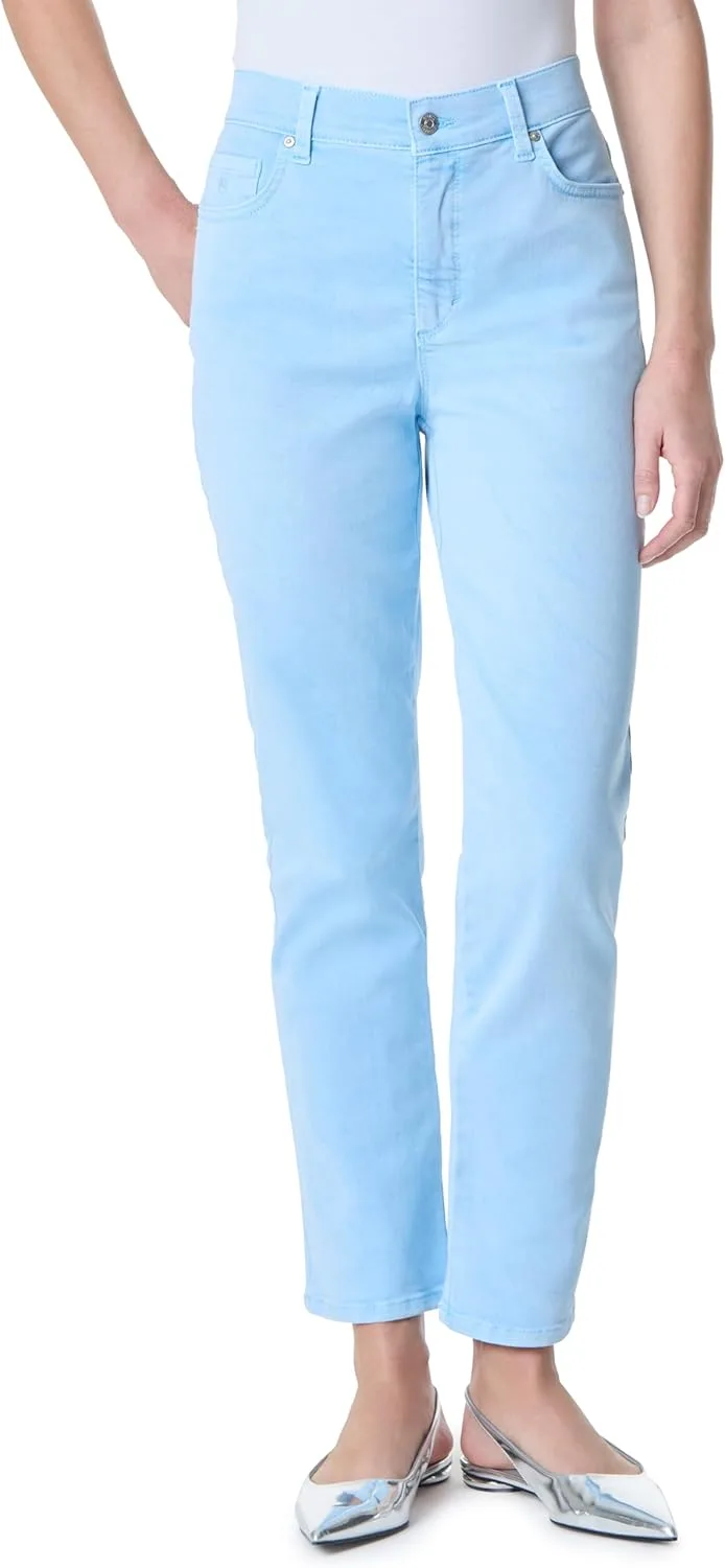 

Gloria Vanderbilt Women's Amanda High Rise 5 Pocket Ankle Standard