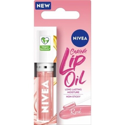 

Розовое масло для губ увлажняющее 5,5 мл, Nivea