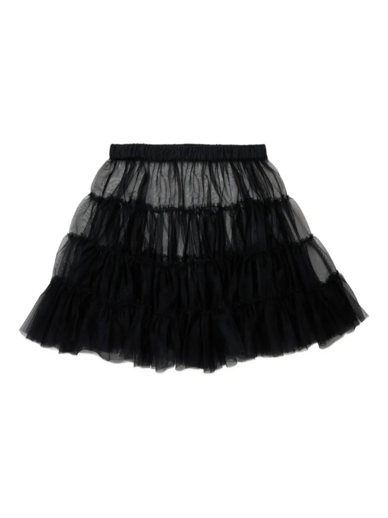 

Marni Kids ярусная юбка, черный