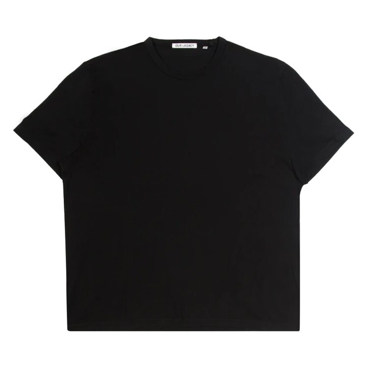 

Футболка Our Legacy New Box 'Black Clean Jersey', черный