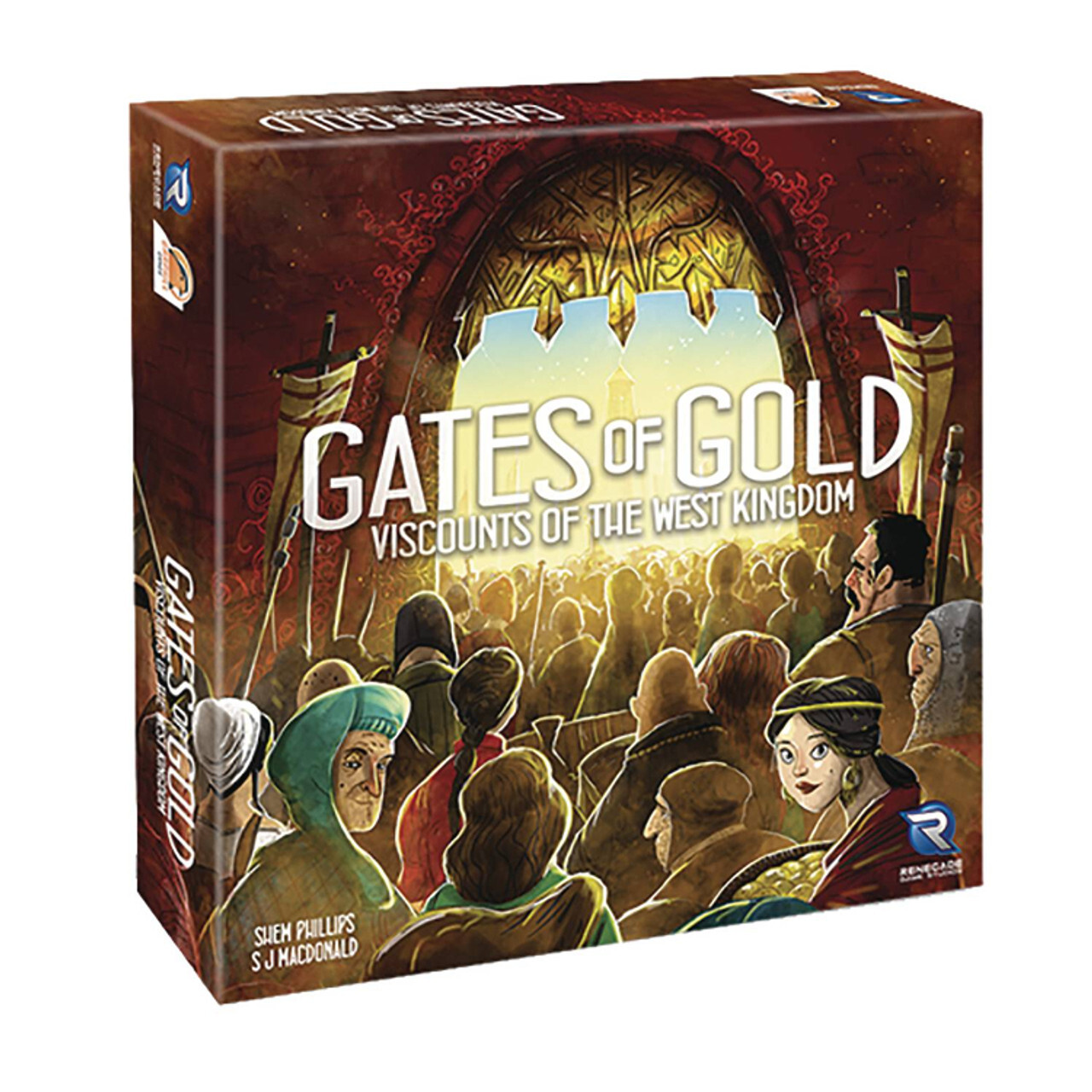 

Настольная игра Viscounts of the West Kingdom: Gates of Gold Expansion