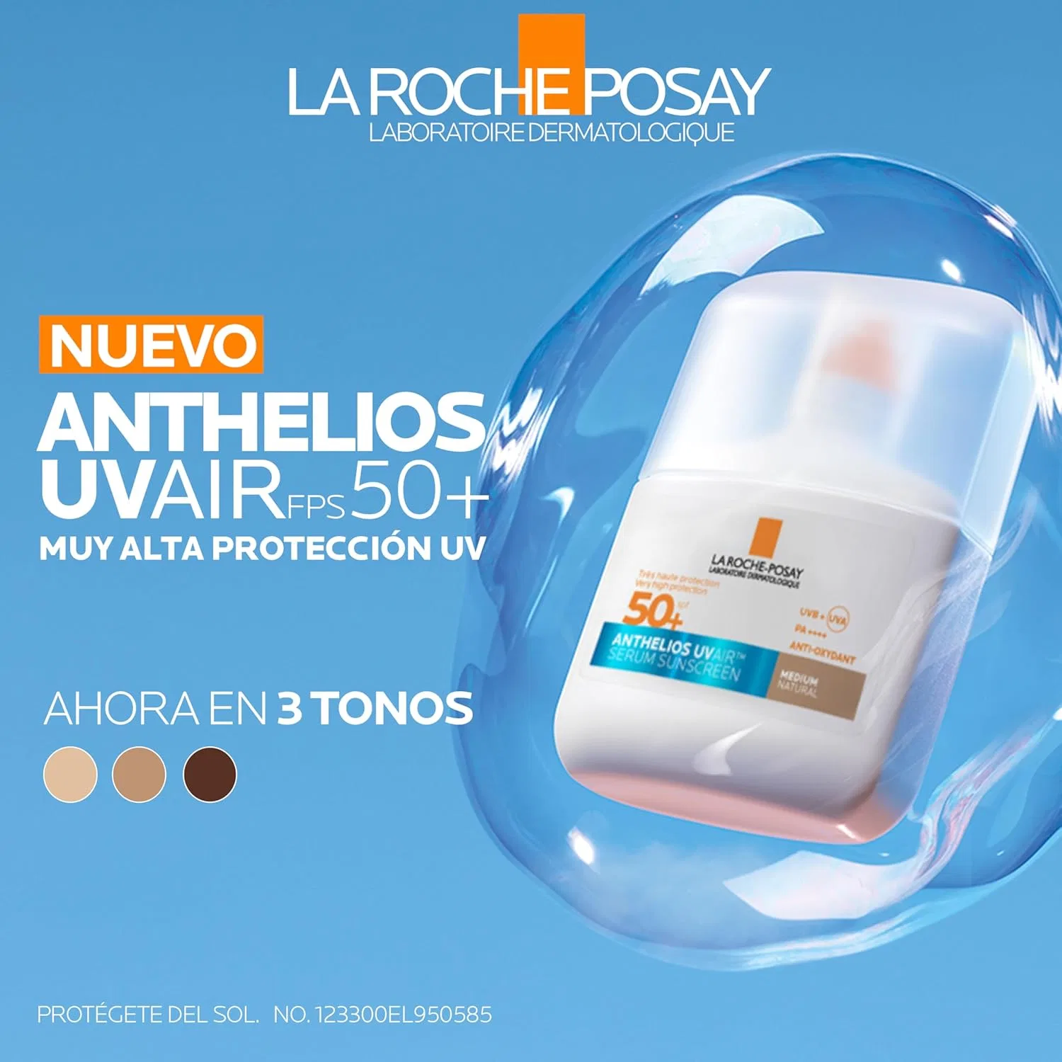 Сыворотка для лица солнцезащитная «Anthelios UVAIR Serum» SPF50+ от La Roche Posay La Roche-Posay — фото 4