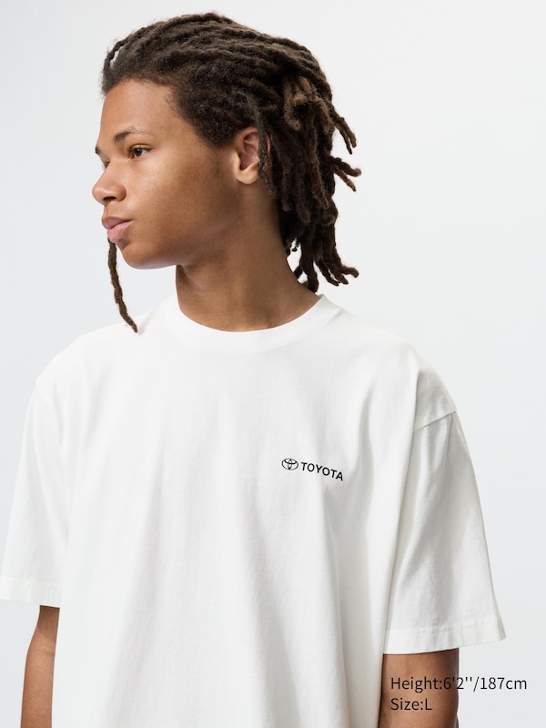 Футболка UT Toyota Uniqlo, 00 white — фото 2