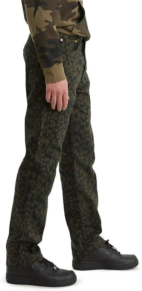Джинсы Levi's 501 Original Bubble Cheetah Anthracite — фото 2