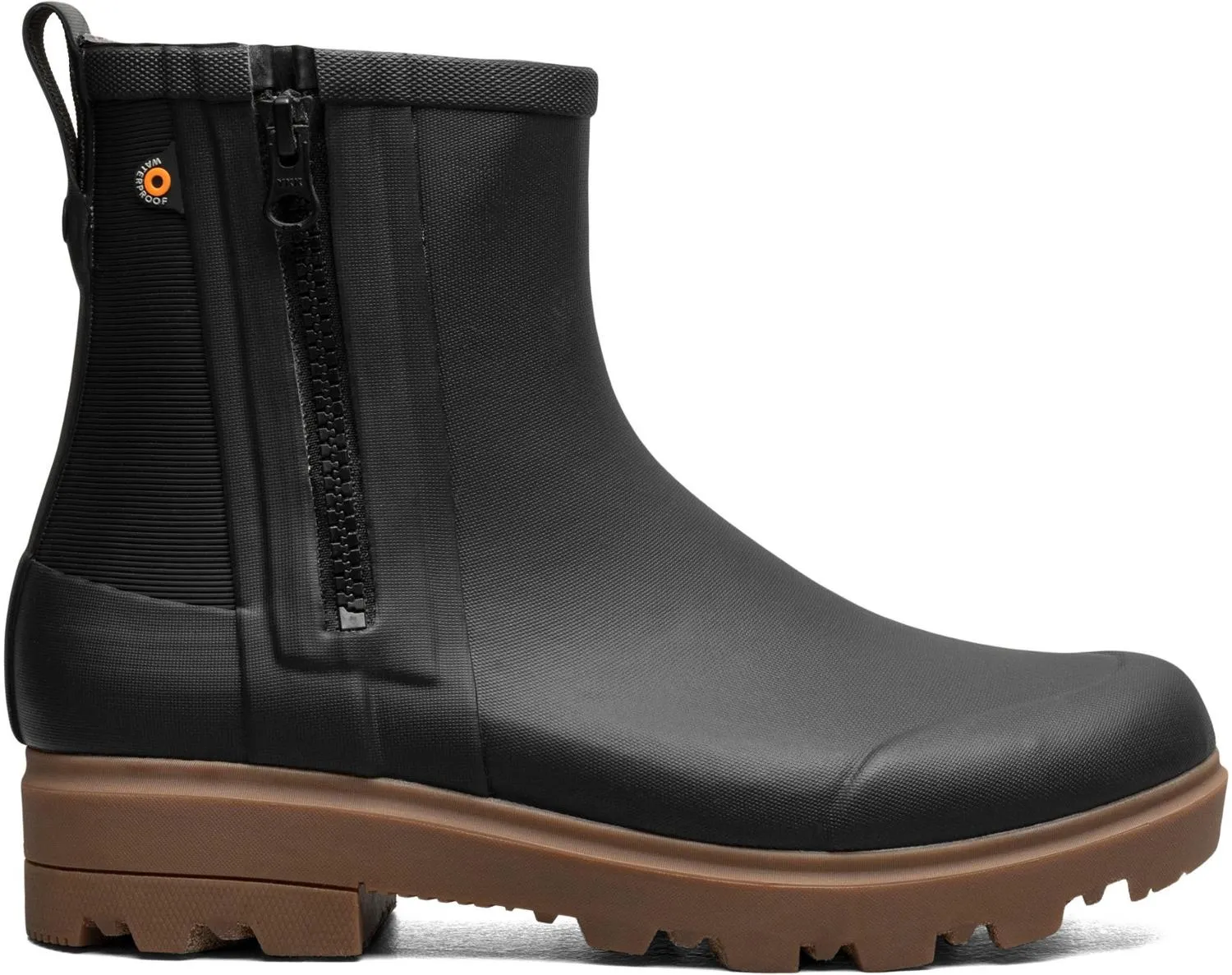 Женские резиновые сапоги на молнии Bogs, Black