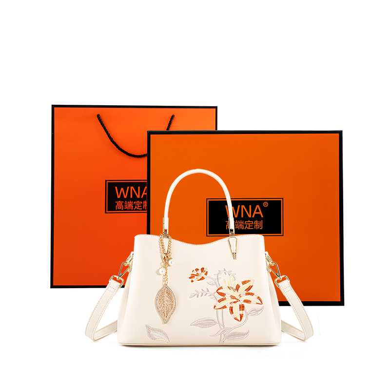 

Vigno Синтетическая кожа женская сумка через плечо, White Style B