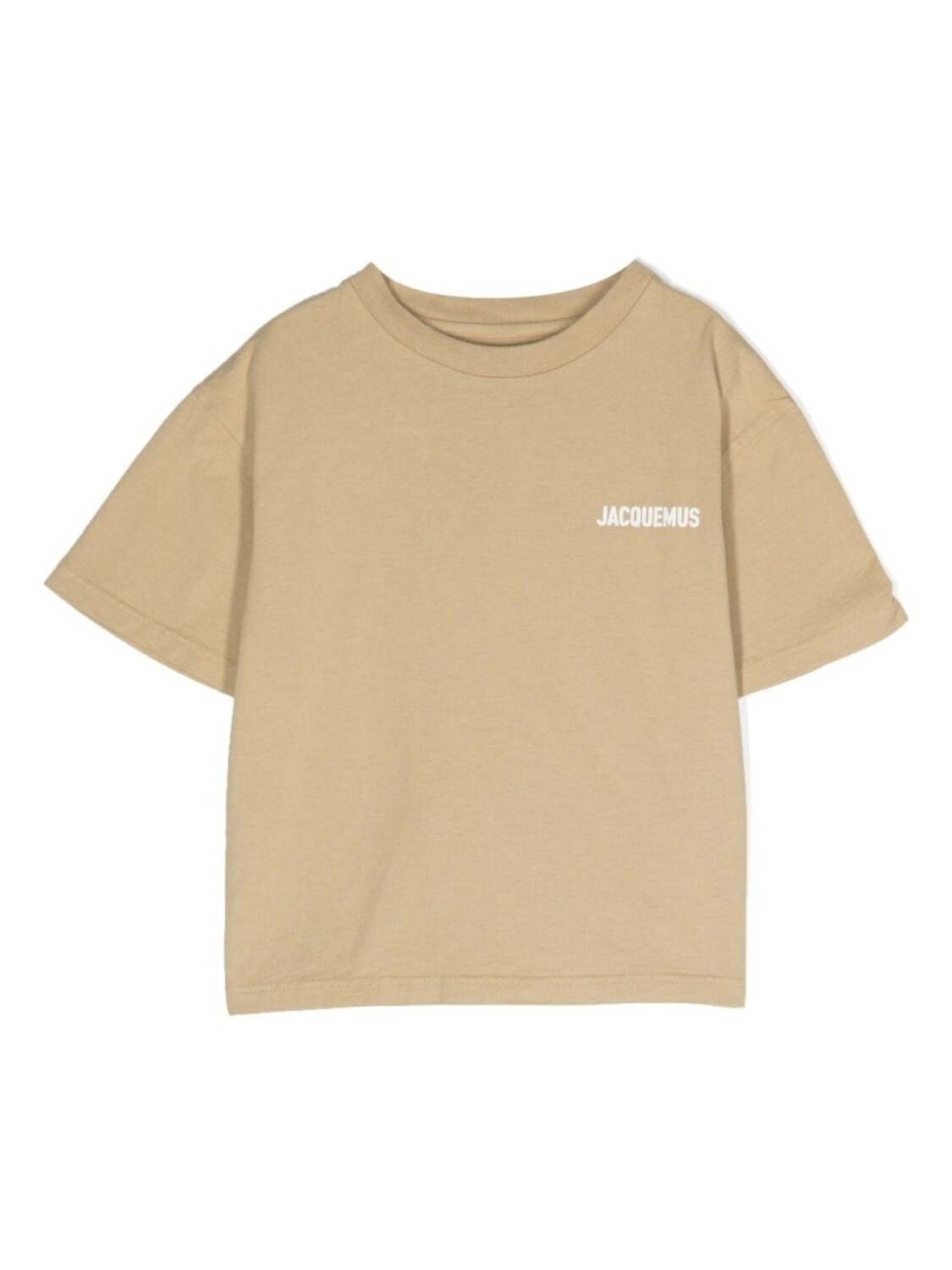

Jacquemus футболка с логотипом, нейтральный цвет