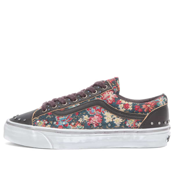 

Кроссовки Vibram Otw old skool 36 Vans, floral rivets черный