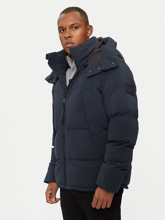 

Пуховик стандартного кроя G-Star Raw, синий