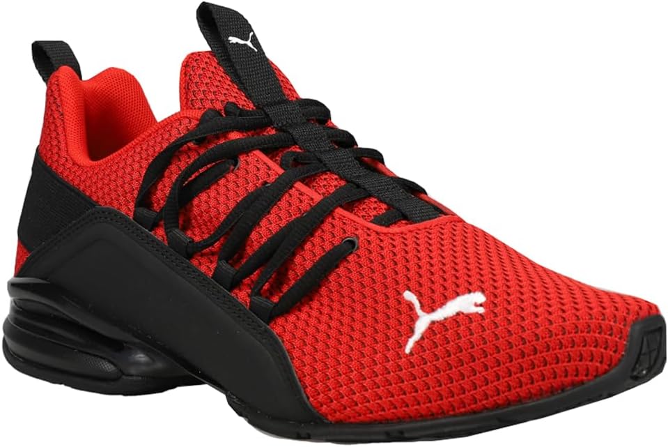 Мужские кроссовки PUMA Axelion двухцветные, черный — фото 2