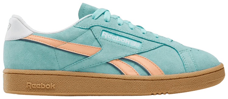 

Кроссовки Reebok Club C Grounds UK 'Ai Aqua Sunkissed Orange Gum', синий