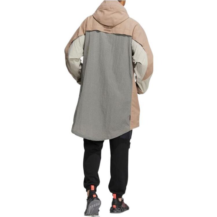 Куртка мужская хаки/коричневый Adidas Originals, коричневый — фото 3