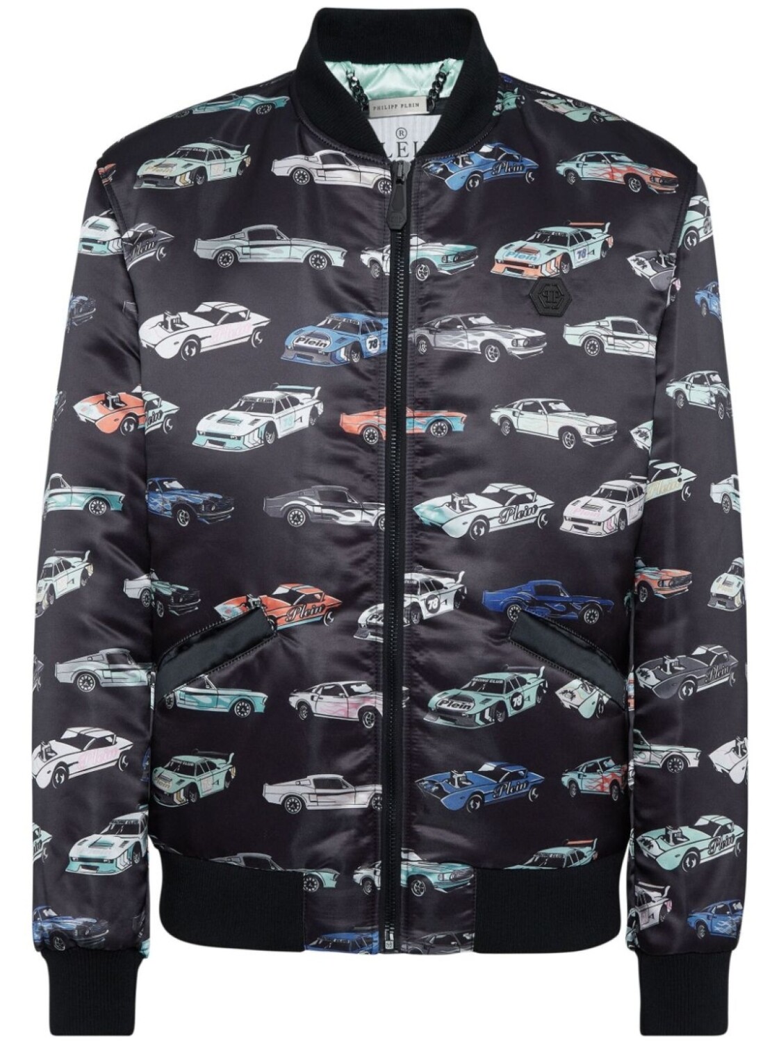 

Philipp Plein бомбер Cars Racing, черный