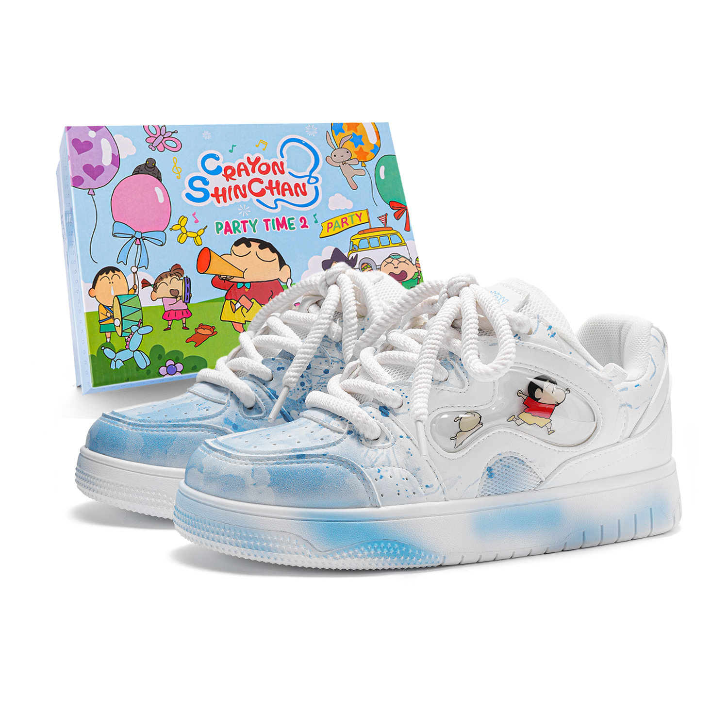 

Crayon Shinchan Унисекс скейтерские кеды Pampas Blue, цвет Pampas Blue