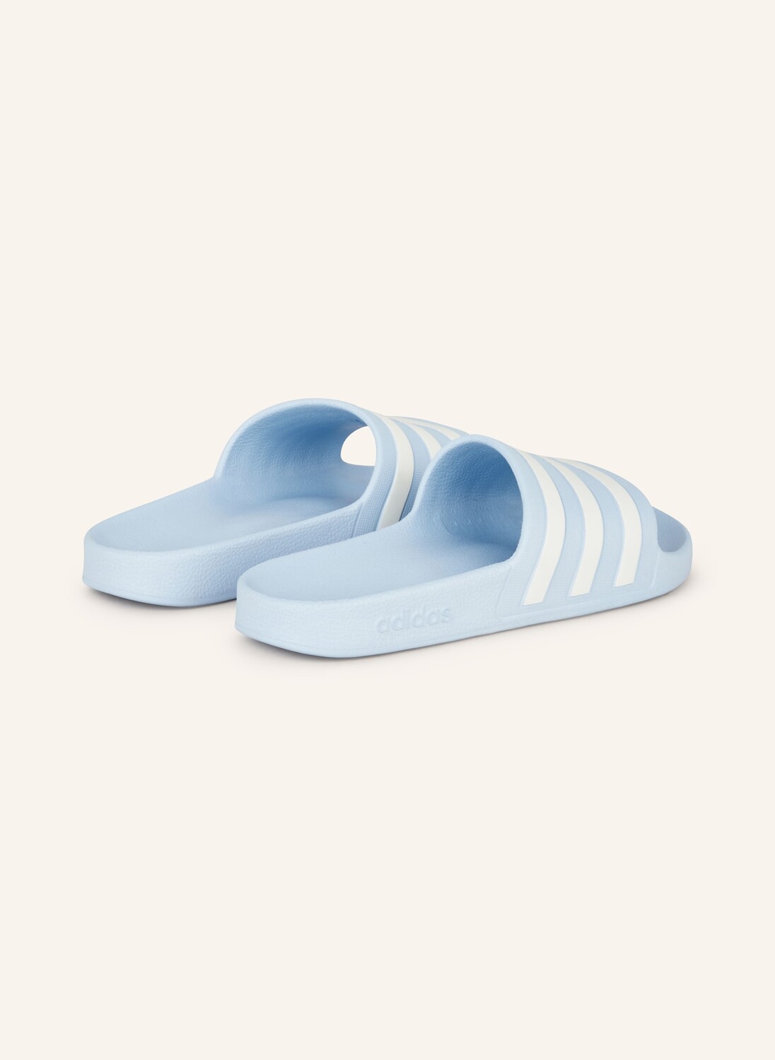 Мюли adilette aqua adidas, светло-голубой — фото 2