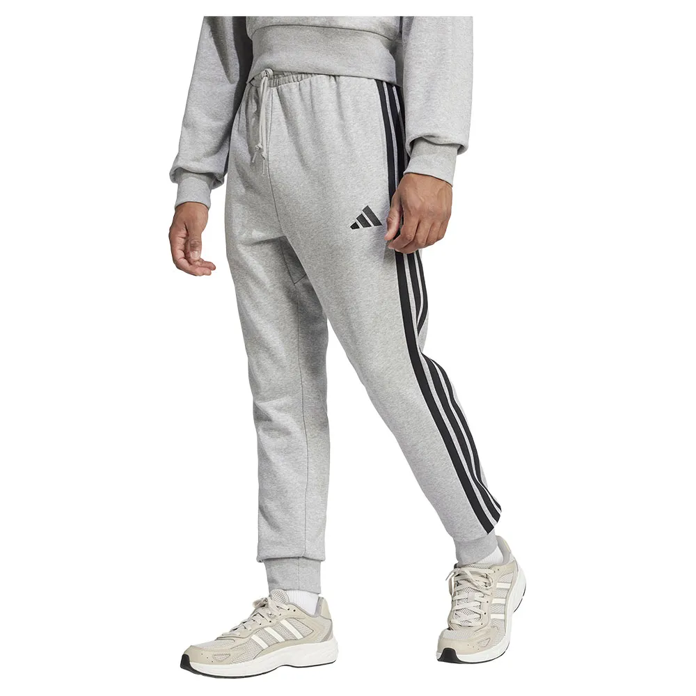 

Джоггеры adidas Essential 3 Stripes French Terry, серый