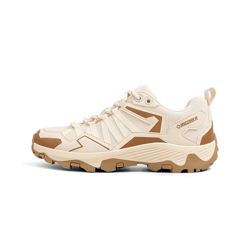 

Амортизирующие противоскользящие дышащие низкие треккинговые ботинки men's RIGORER, хаки