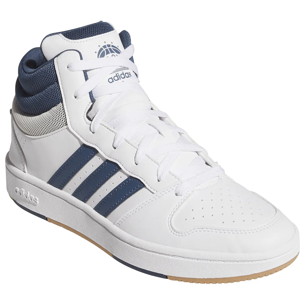 Кроссовки adidas Hoops Mid Classic, белый — фото 2