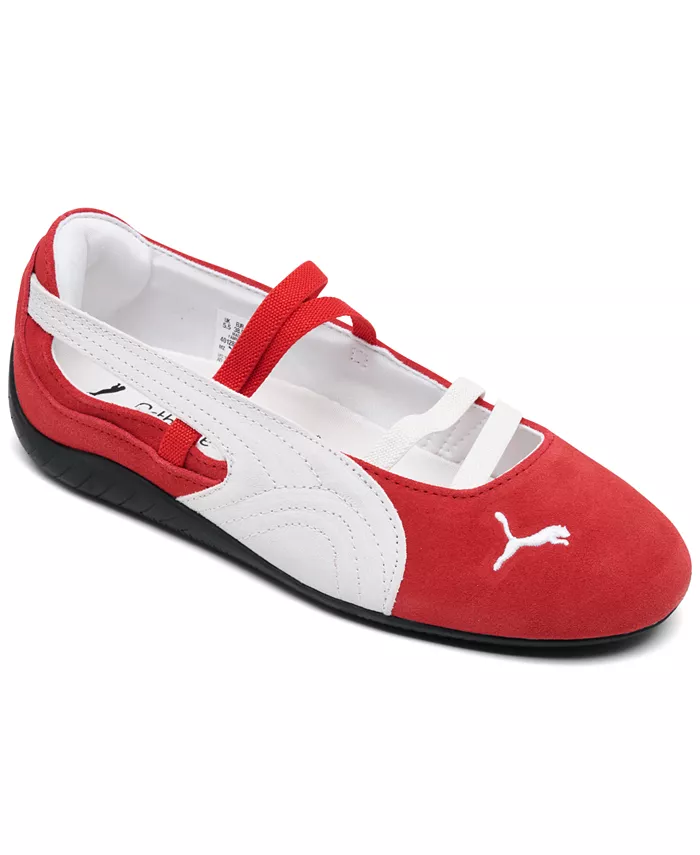 Женские балетки Speedcat Suede от Finish Line Puma, красный