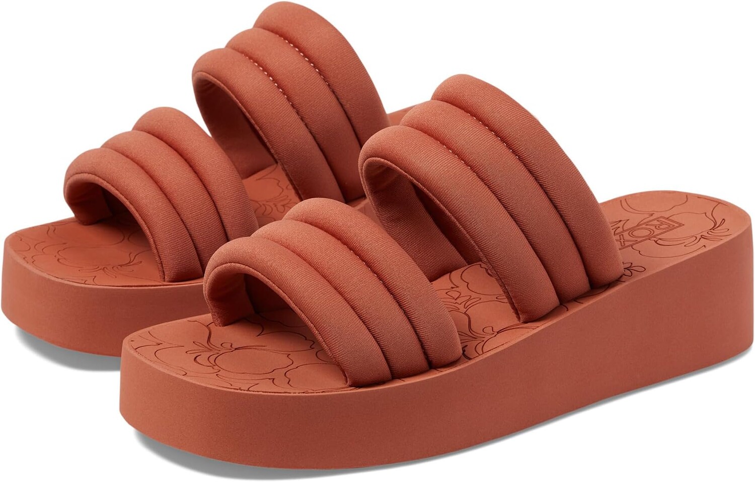 

Сандалии Roxy Totally Tubular, цвет Rust