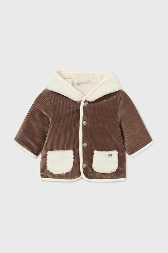 

Двусторонняя детская куртка Mayoral Newborn, коричневый