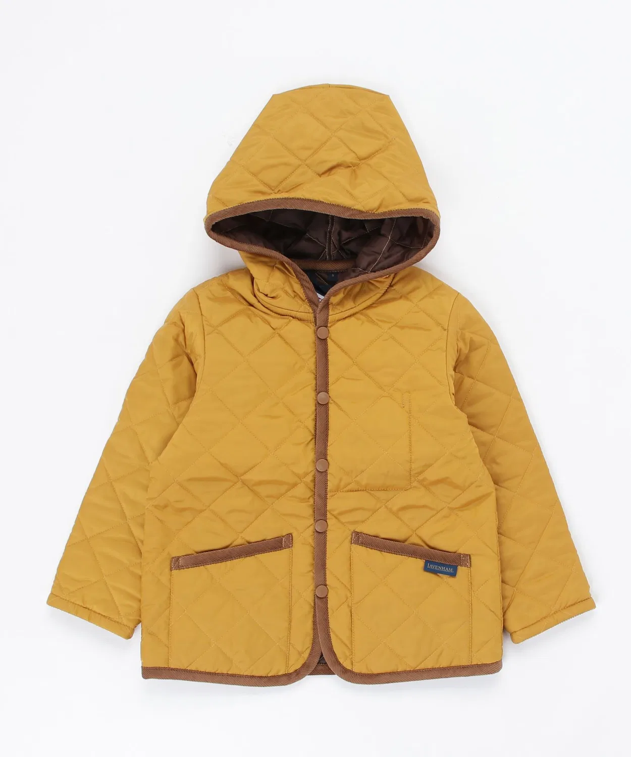 Куртка стеганая Lavenham Junior Craydon, желтая