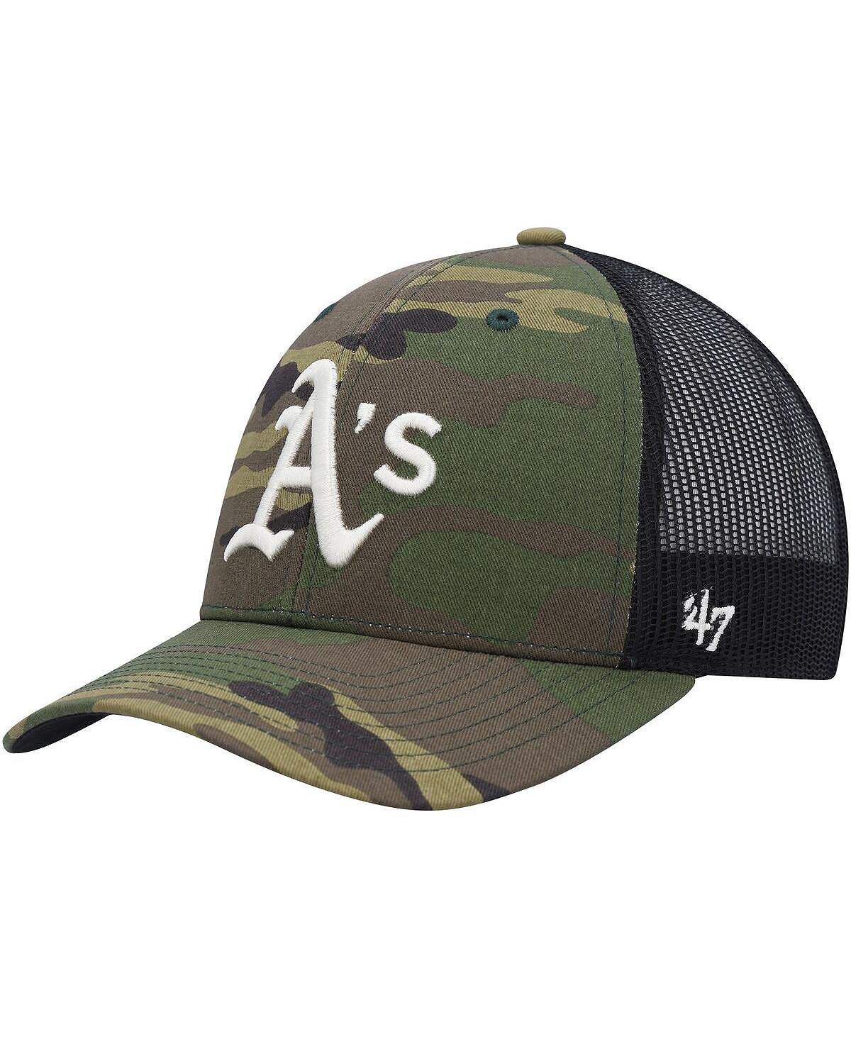 

Мужская камуфляжная кепка Oakland Athletics Trucker Snapback '47 Brand