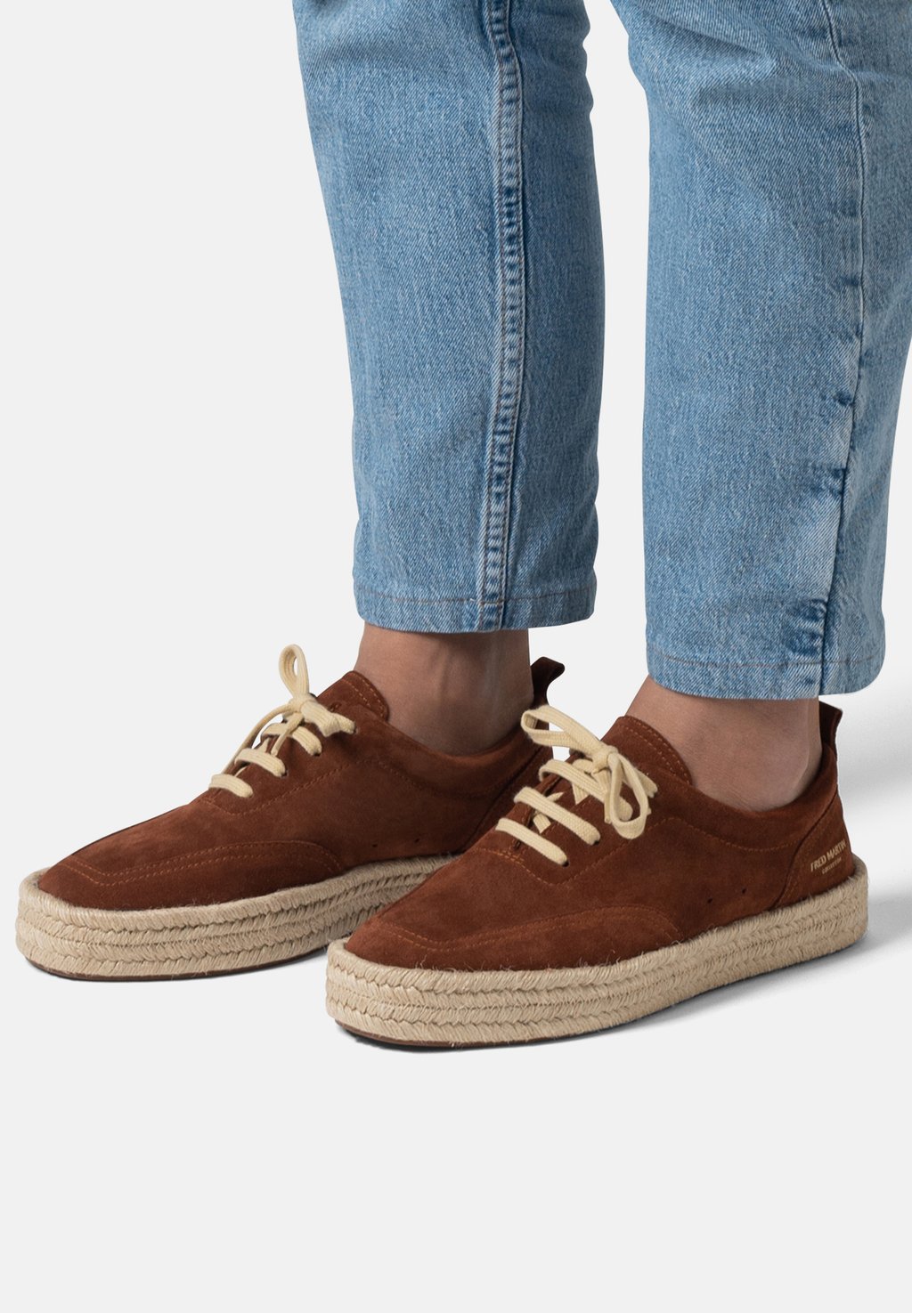 

Эспадрильи Mykonos FRED MARTIN COLLECTION, цвет red brown suede