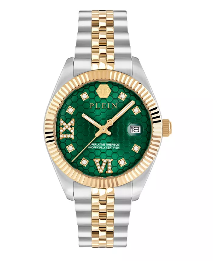 

Женские часы из нержавеющей стали в двухцветном исполнении, 34 мм Philipp Plein