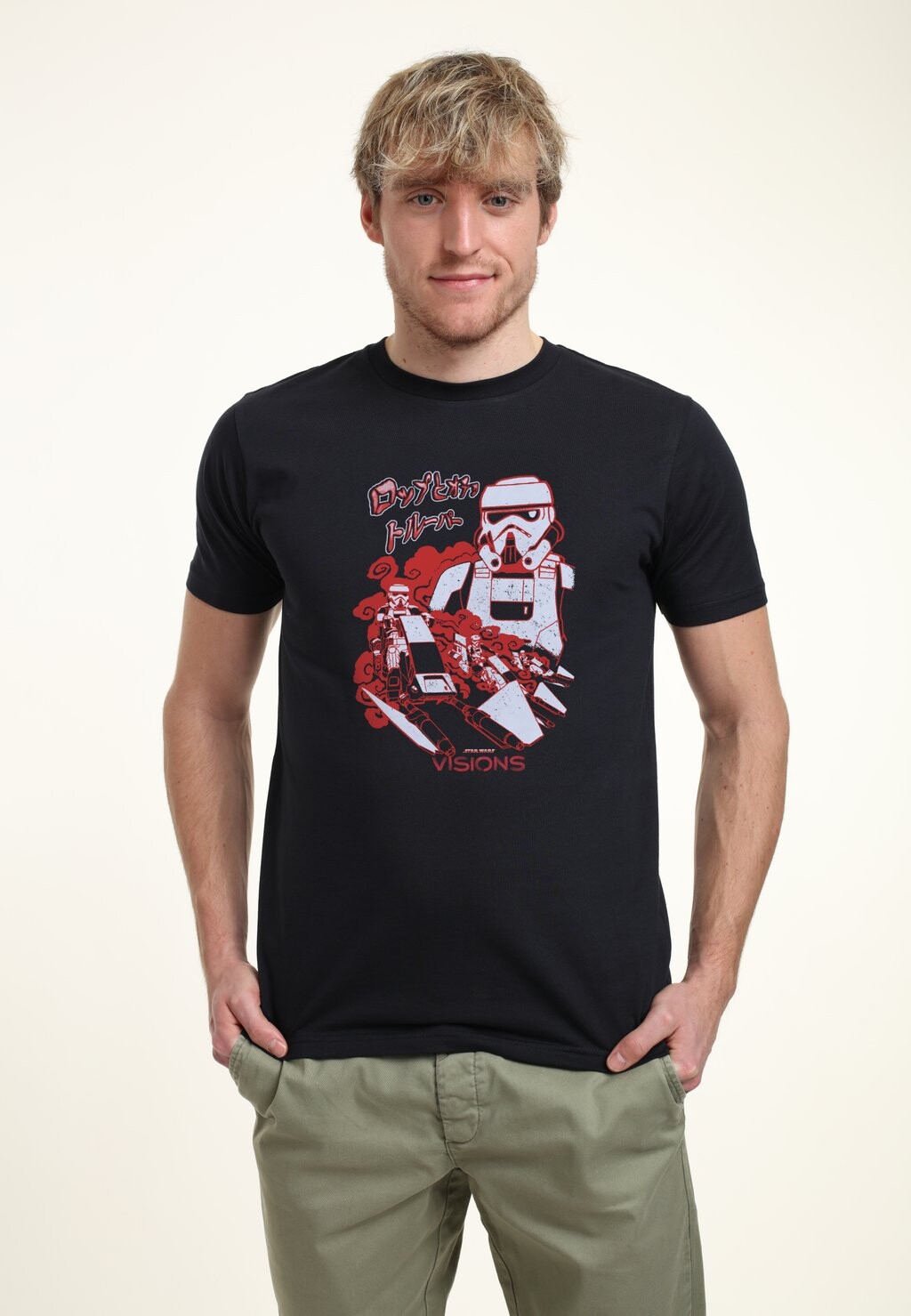 

Футболка с принтом STAR WARS VISIONS NICE RIDE 4 A TROOPER Star Wars, темно-синий
