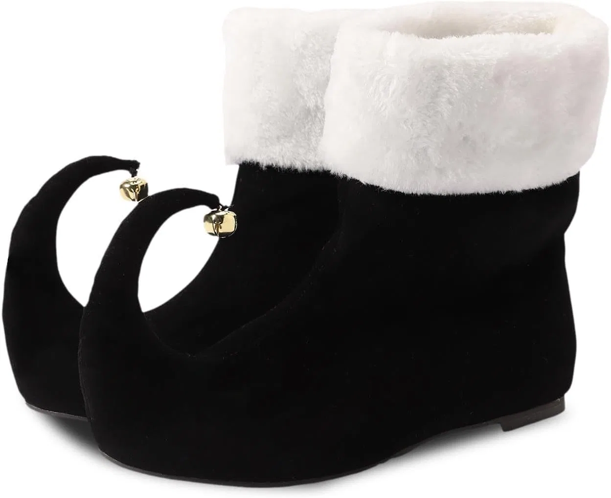 Ботинки Generisch 2026-Stilvolle, mittelhohe Winterstiefel mit Fleece-Futter - perfekt für EIN Elegantes Design, Bequeme und warme Schuhe für kaltes Wetter, Schwarz