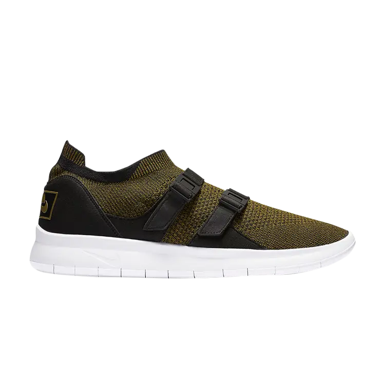 

Кроссовки Nike Air Sock Racer Ultra Flyknit 'Black Olive', зеленый