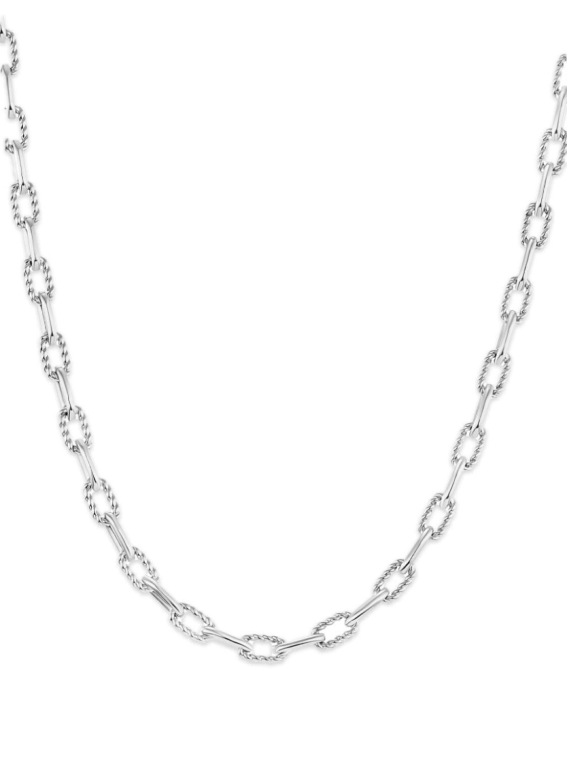 

Серебряная цепочка на шею Madison David Yurman, серебряный