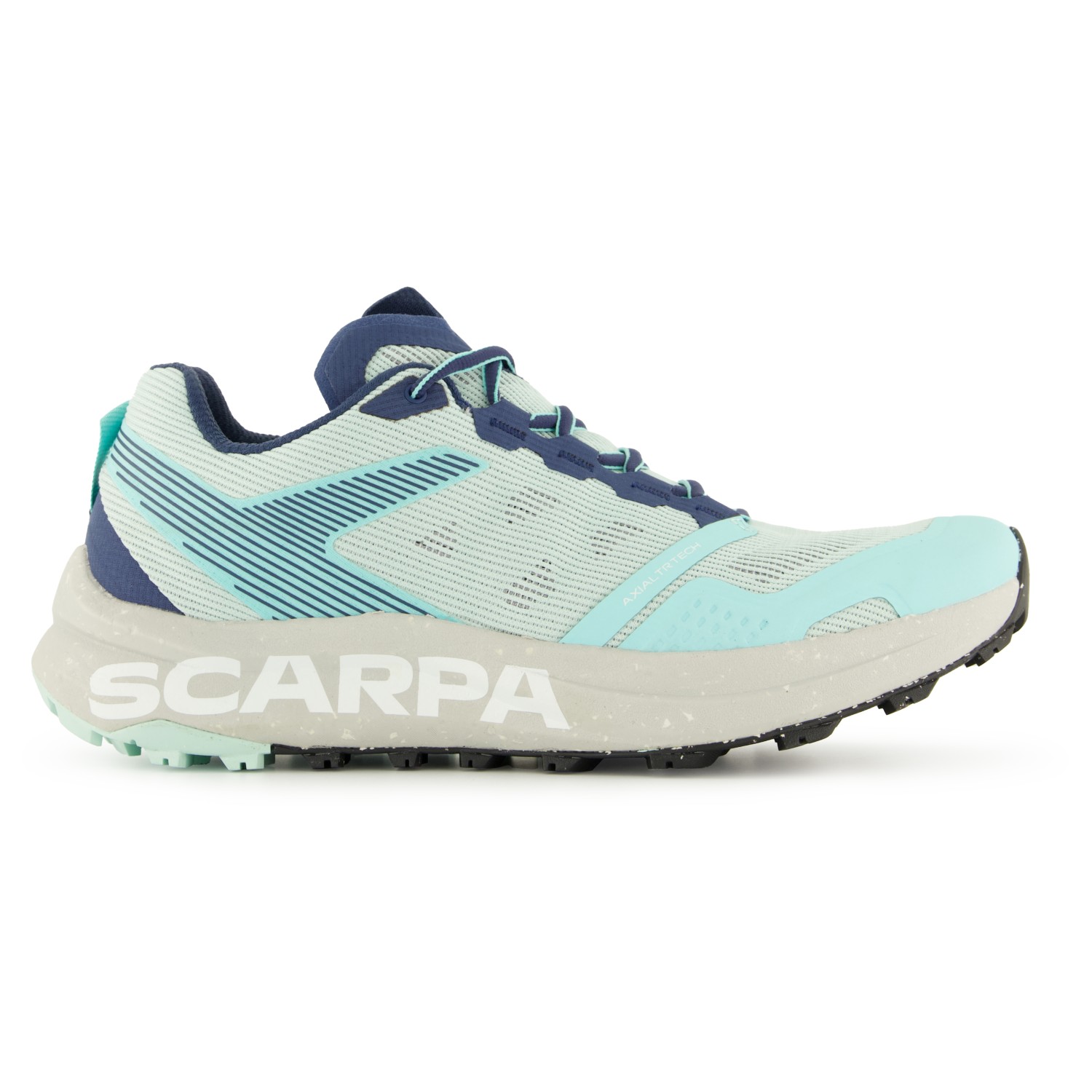 

Кроссовки для бега по пересеченной местности Scarpa Women's Spin Planet, цвет Aqua/Nile Blue