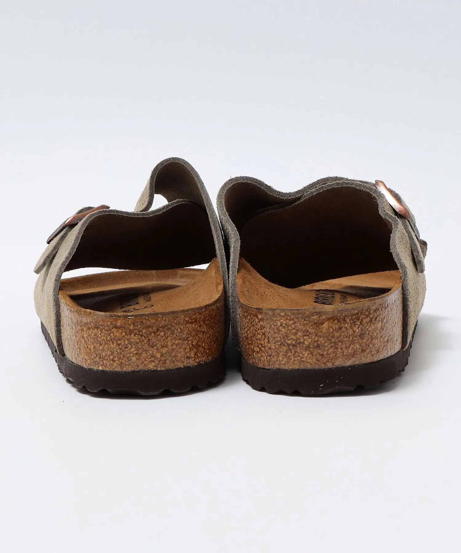 Мужские сандалии из замши Birkenstock Zurich бежевые — фото 4