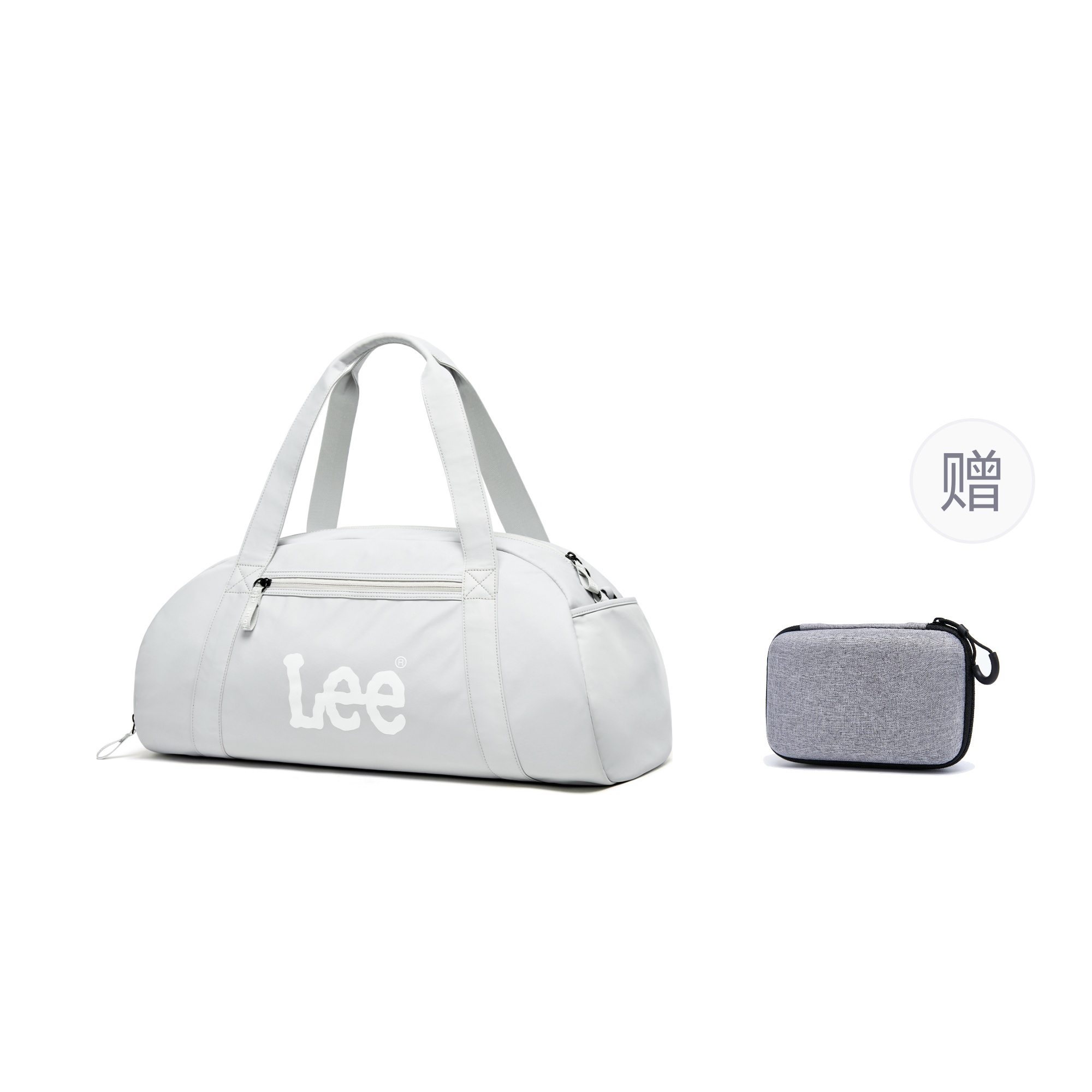 

Lee 40-литровая тканевая дорожная сумка унисекс светло-серого цвета, Light Gray+Limited Time Gift