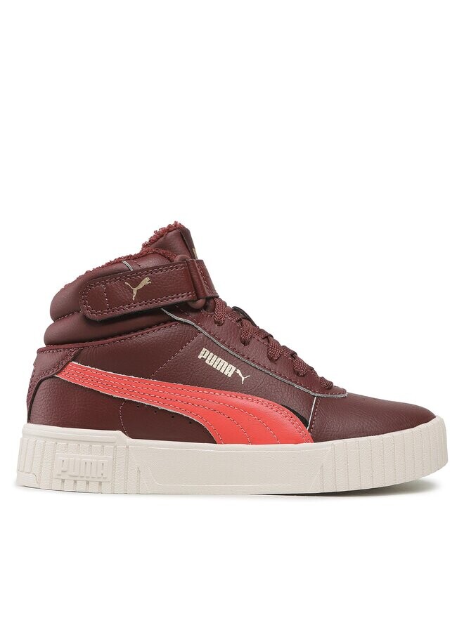 

Кроссовки Carina 2.0 Mid Wtr Jr 387380 Puma, темно-красный