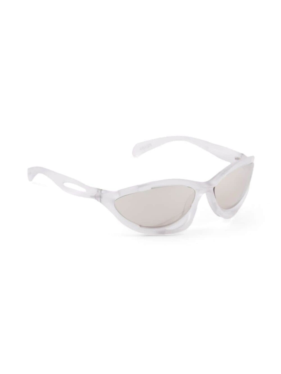 Prada Eyewear солнцезащитные очки Morph в оправе «кошачий глаз», нейтральный цвет — фото 2