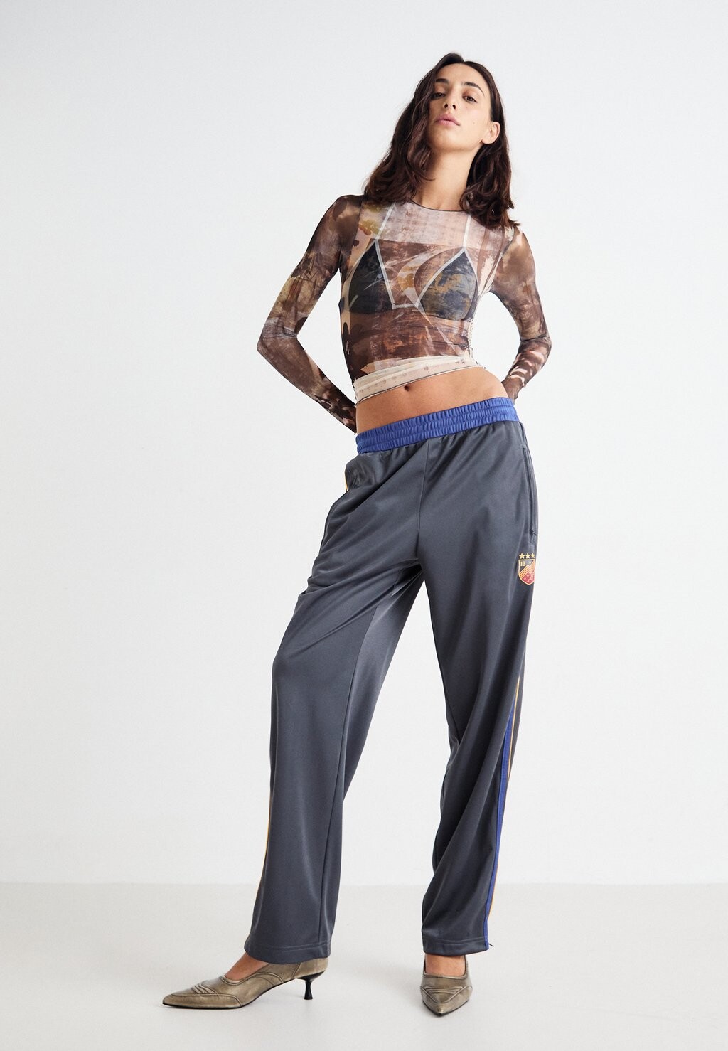 

Спортивные брюки FOOTBALL JOGGERS Jaded London, синий