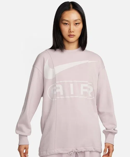 Коллекция женская Nike NSW Air OOS флис L/S Кружевной розовый