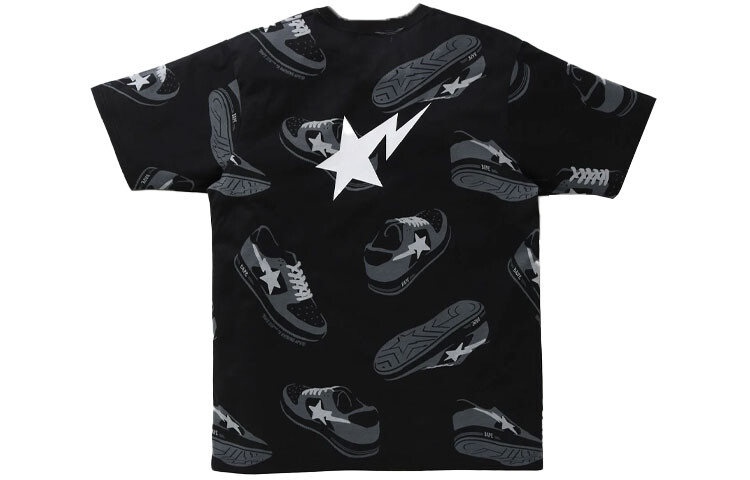 

Футболка Bape мужская A Bathing Ape, черный