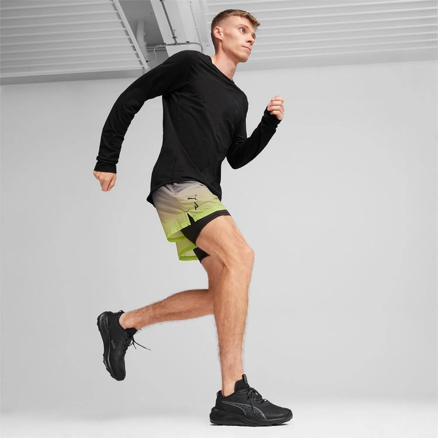 Мужские кроссовки для трейлраннинга PUMA Electrify Nitro, кроссовки для бега Nitro Foam, Puma Black Mineral Gray — фото 3