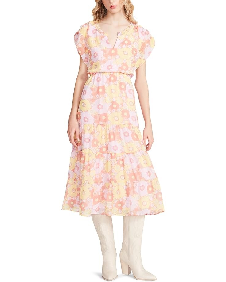 

Платье Steve Madden Leigh Midi, цвет Pink Multi