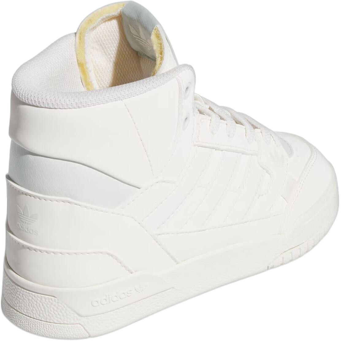 DROP STEP SE Kids" Скейтбординг Обувь для детей Adidas Originals, цвет Bright White/Light Green/Jade White — фото 4