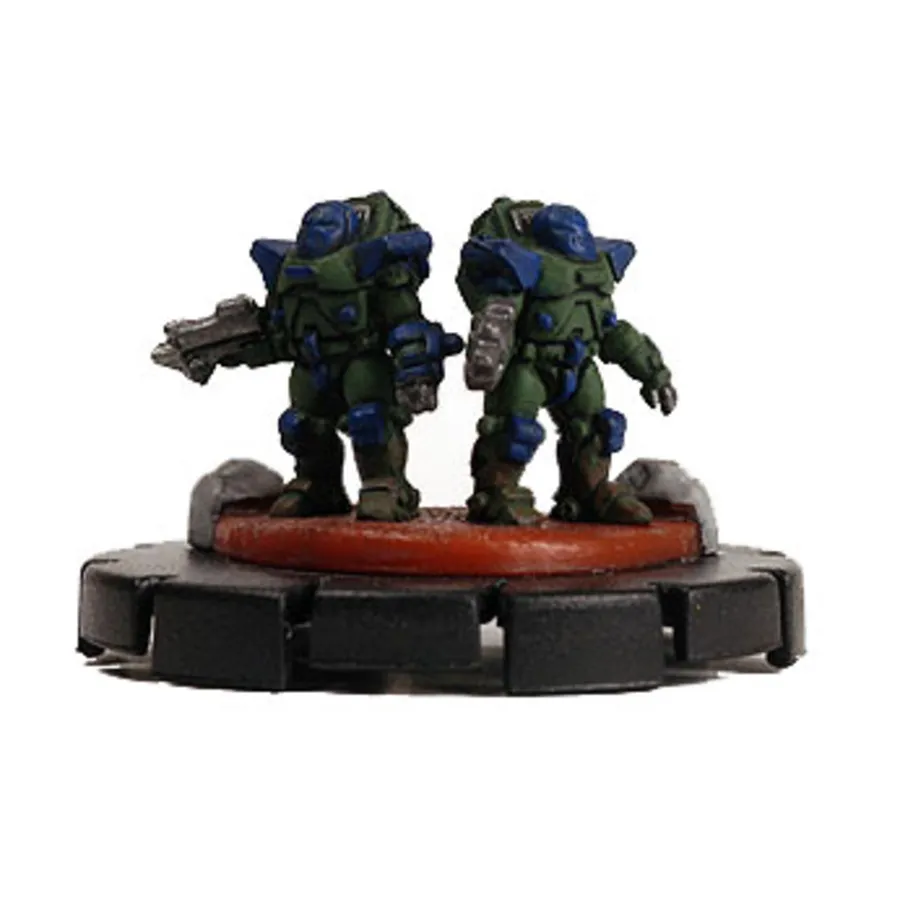 

Серая боевая броня смерти № 023 — ветеран, Mechwarrior - Counterassault - Singles