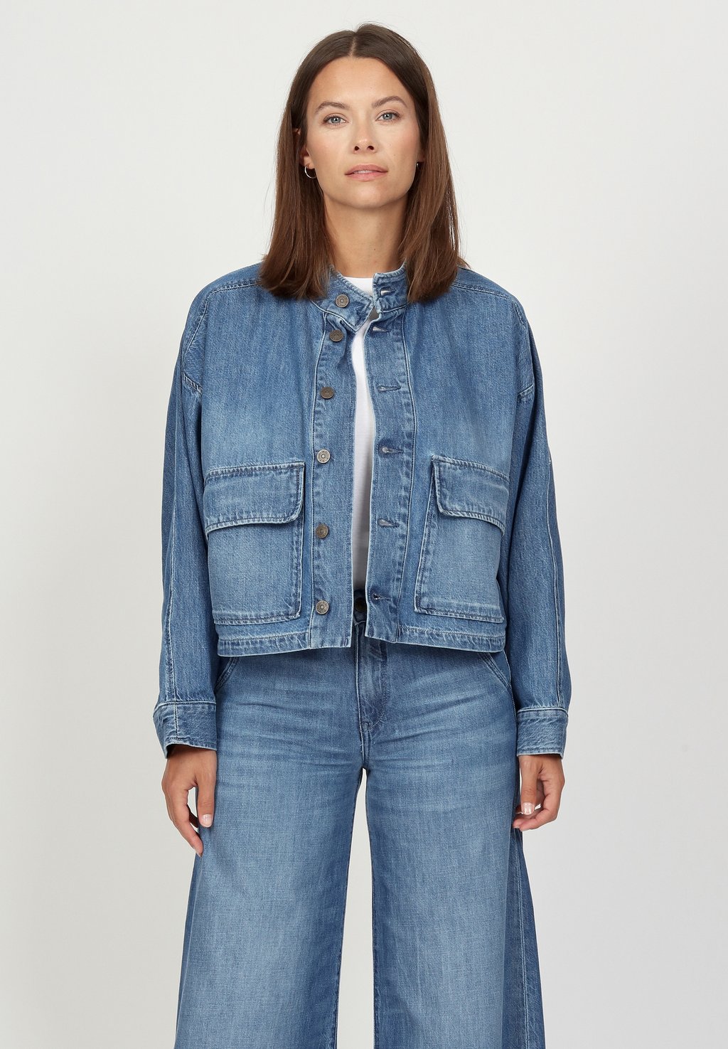 

Джинсовая куртка Gang, цвет Simple Midblue