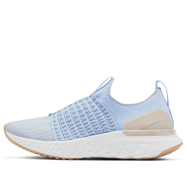 Кроссовки react phantom run flyknit 2 Nike, синий