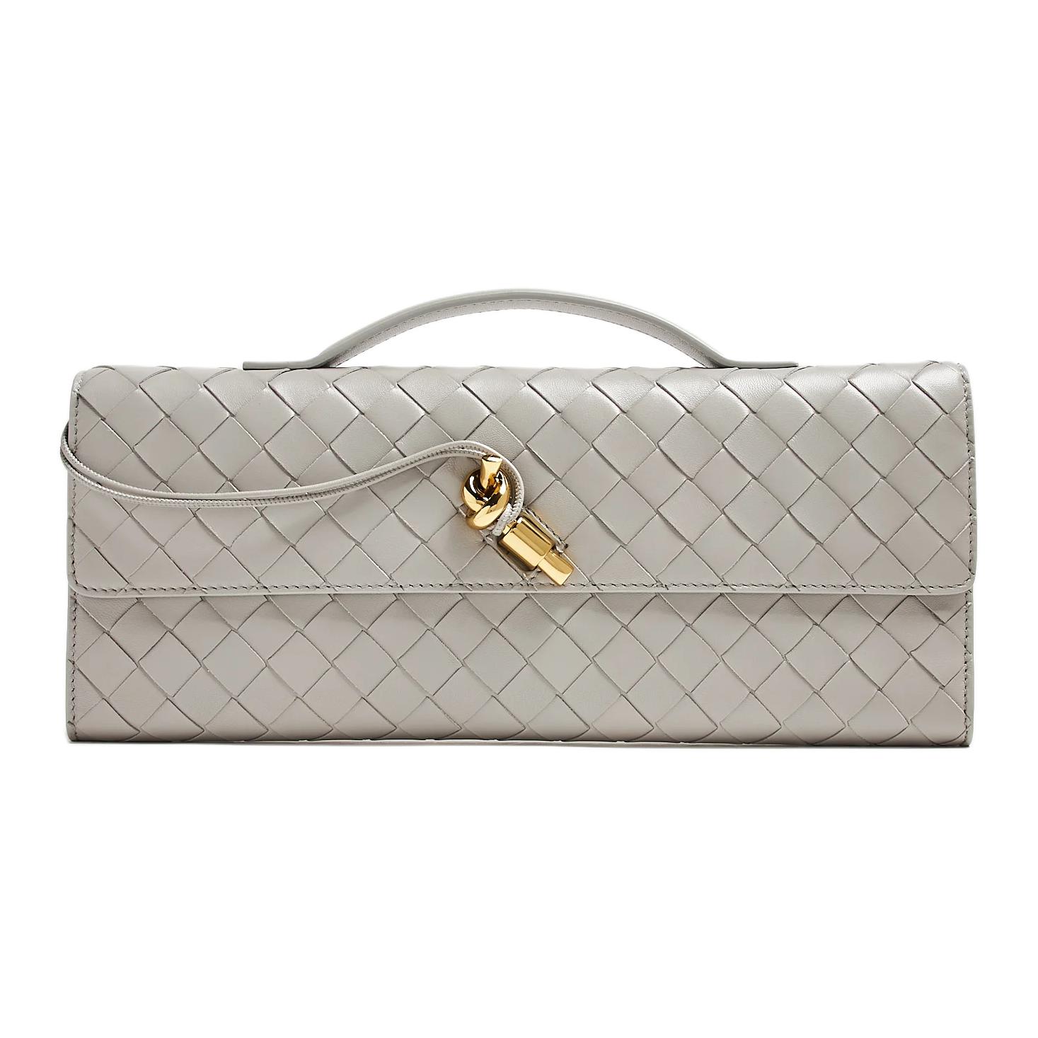 

Bottega Veneta Сумка клатч из овчины Andiamo Series