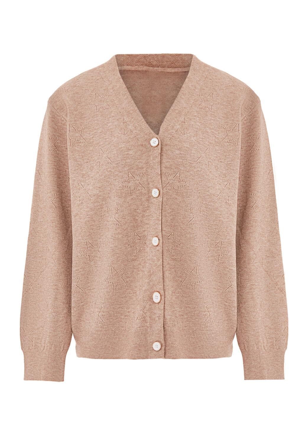 

Спортивная куртка aleva Strickjacke, бежевый