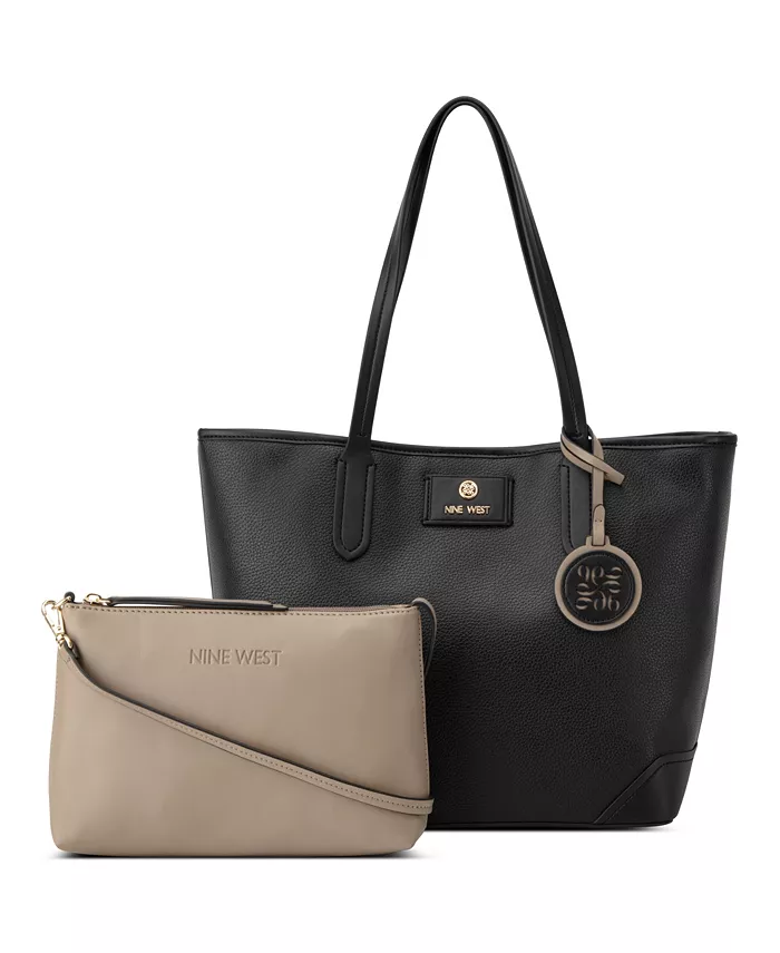 

Сумка-шоппер Piera 2 в 1 Nine West, черный